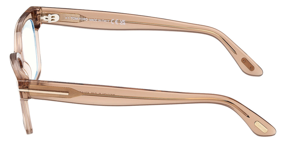 Tom Ford FT6171-B 045 53 - Shiny Light Brown / Blue Filter #id:ft6171b045_s:102110