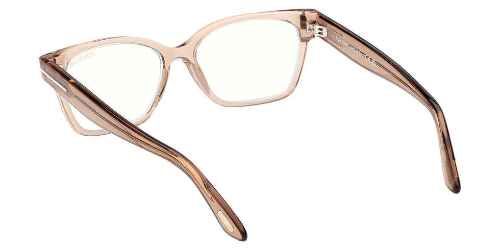 Tom Ford FT6171-B 045 53 - Shiny Light Brown / Blue Filter #id:ft6171b045_s:102115
