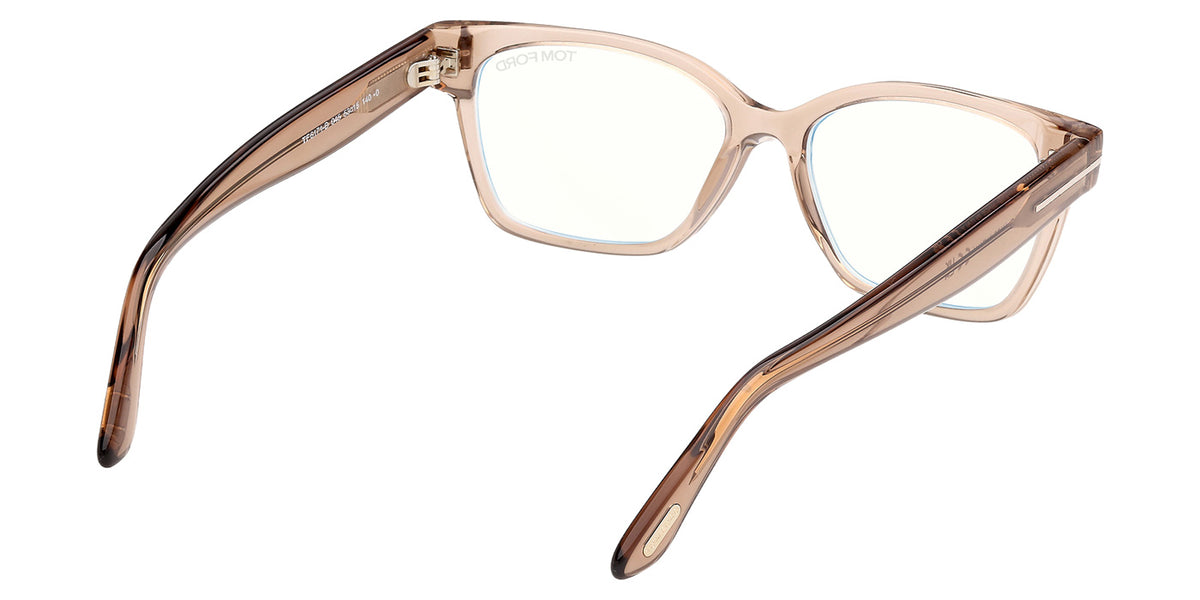 Tom Ford FT6171-B 045 53 - Shiny Light Brown / Blue Filter #id:ft6171b045_s:102125