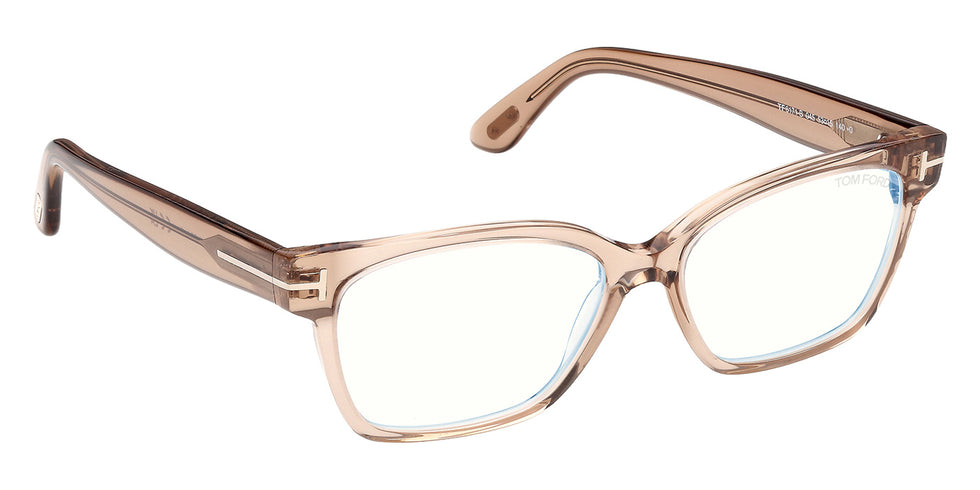 Tom Ford FT6171-B 045 53 - Shiny Light Brown / Blue Filter #id:ft6171b045_s:102135