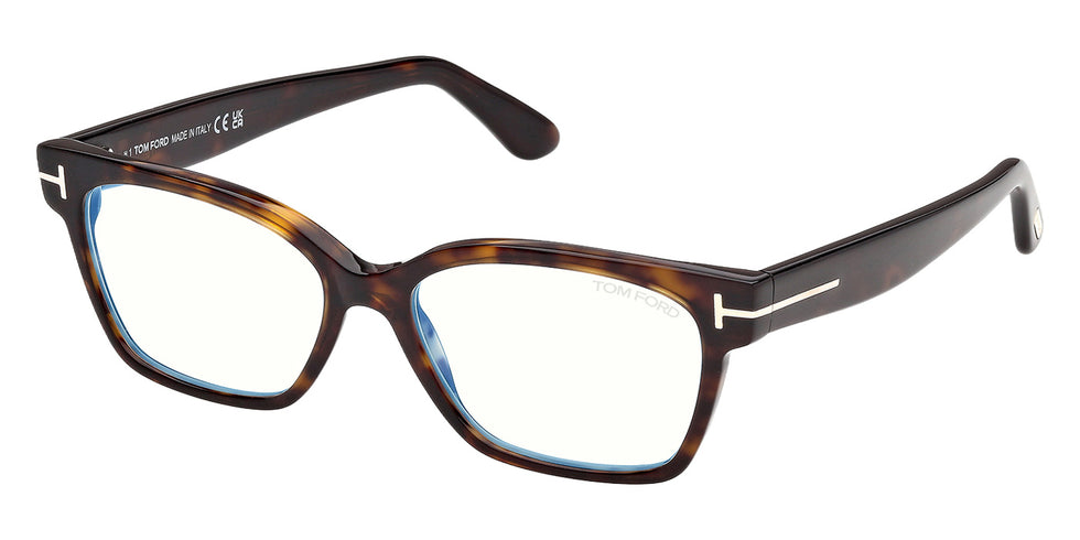 Tom Ford FT6171-B 052 53 - Dark Havana / Blue Filter #id:ft6171b052_s:104105