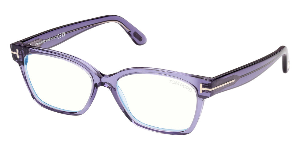 Tom Ford FT6171-B 078 53 - Shiny Lilac / Blue Filter #id:ft6171b078_s:108105