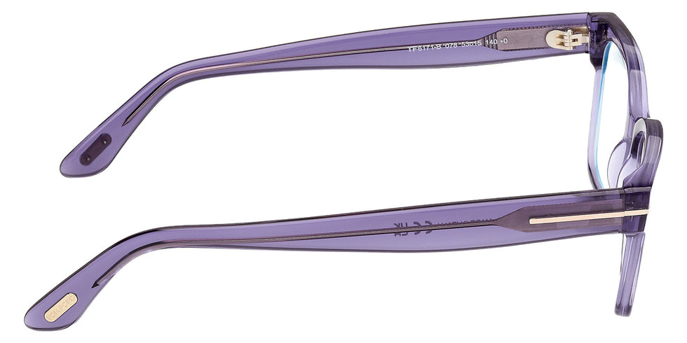Tom Ford FT6171-B 078 53 - Shiny Lilac / Blue Filter #id:ft6171b078_s:108130
