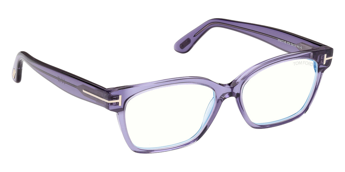 Tom Ford FT6171-B 078 53 - Shiny Lilac / Blue Filter #id:ft6171b078_s:108135