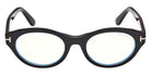 Tom Ford FT6172-B 001 51 - Shiny Black / Blue Filter #id:ft6172b001_s:100100