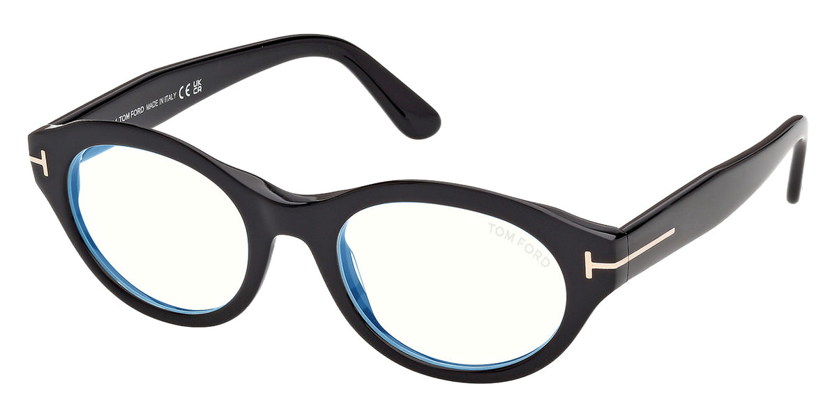 Tom Ford FT6172-B 001 51 - Shiny Black / Blue Filter #id:ft6172b001_s:100105