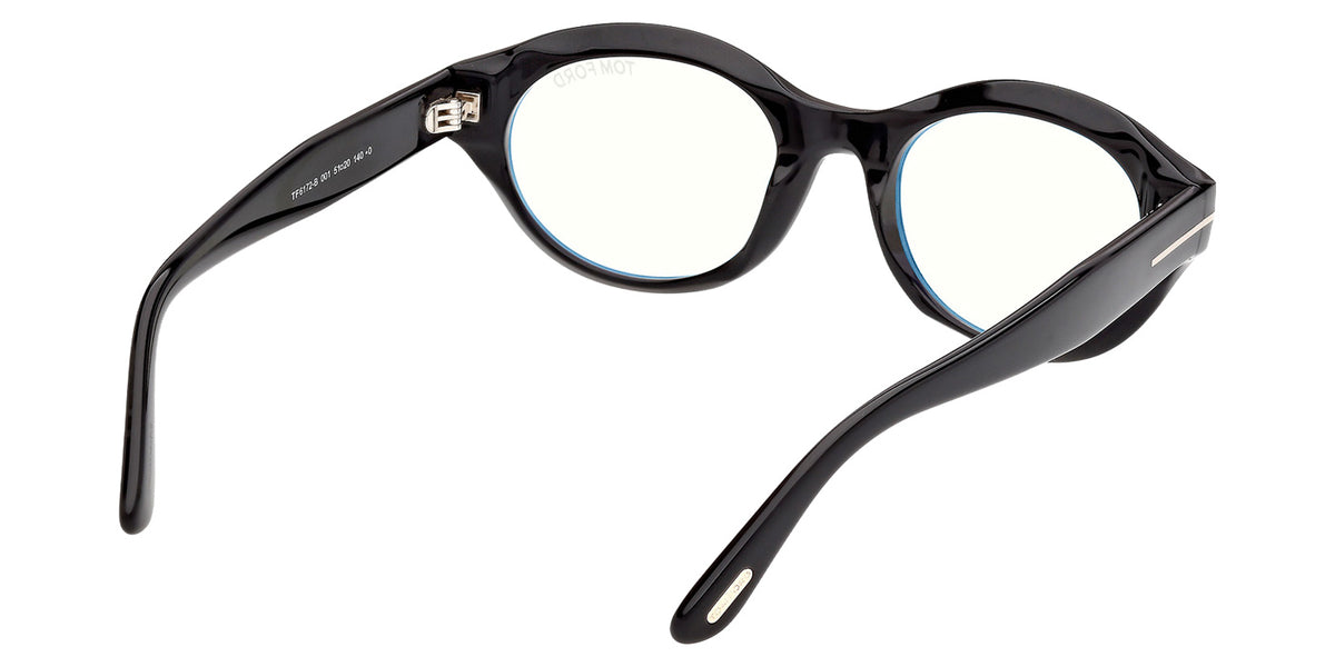 Tom Ford FT6172-B 001 51 - Shiny Black / Blue Filter #id:ft6172b001_s:100125