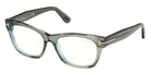 Tom Ford FT6173-B 093 53 - Shiny Light Green / Blue Filter #id:ft6173b093_s:104105