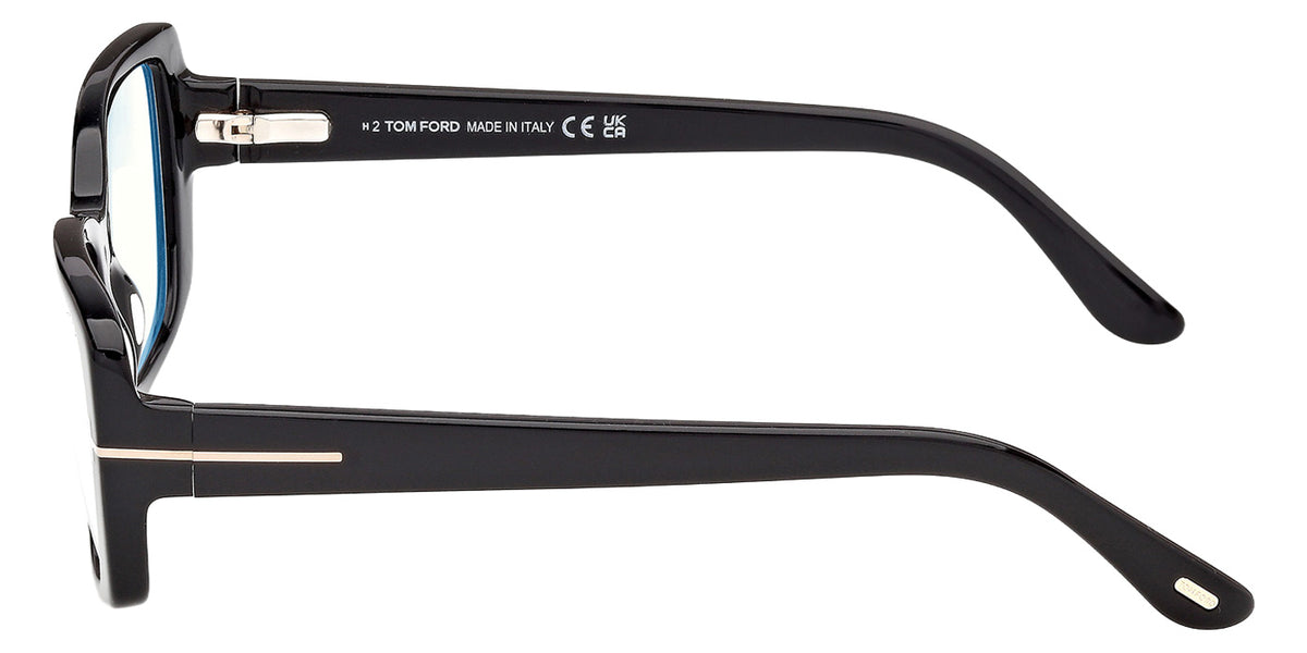 Tom Ford FT6176-B 001 53 - Shiny Black / Smoke Blue Filter #id:ft6176b001_s:100110
