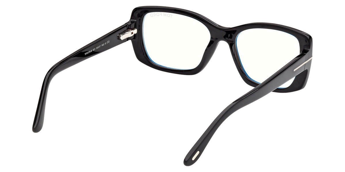 Tom Ford FT6176-B 001 53 - Shiny Black / Smoke Blue Filter #id:ft6176b001_s:100125