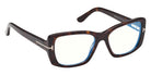 Tom Ford FT6176-B 052 53 - Dark Havana / Gradient Brown Blue Filter #id:ft6176b052_s:102135