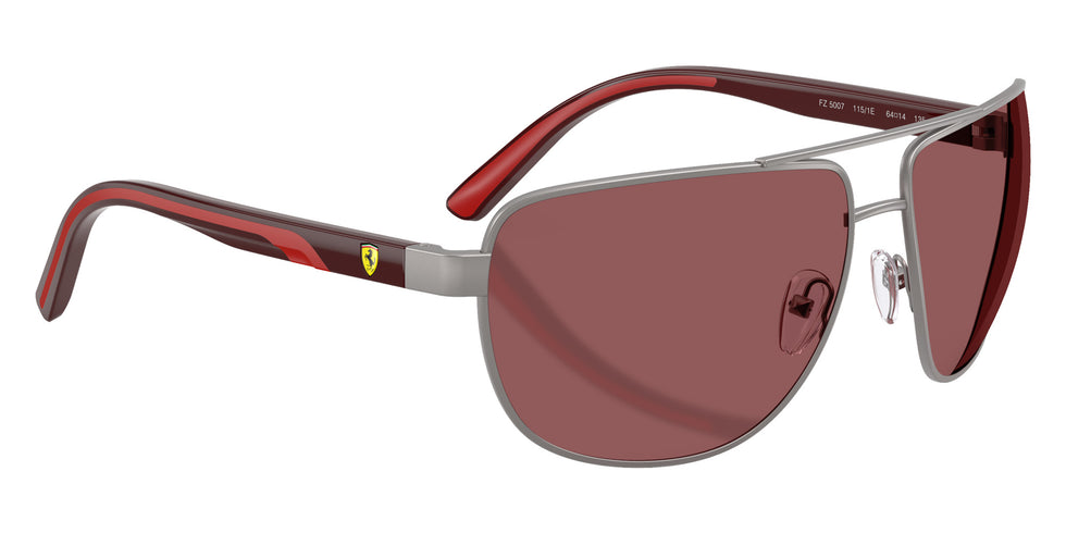 SCUDERIA FZ5007 115/1E 64 - Matte Gunmetal / Red Ferrari Exclusive #id:fz50071151e_s:104120