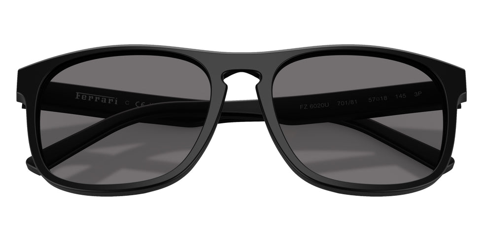 SCUDERIA FZ6020U 701/81 57 - Black Matte/Black / Polarized Dark Gray #id:fz6020u70181_s:100125
