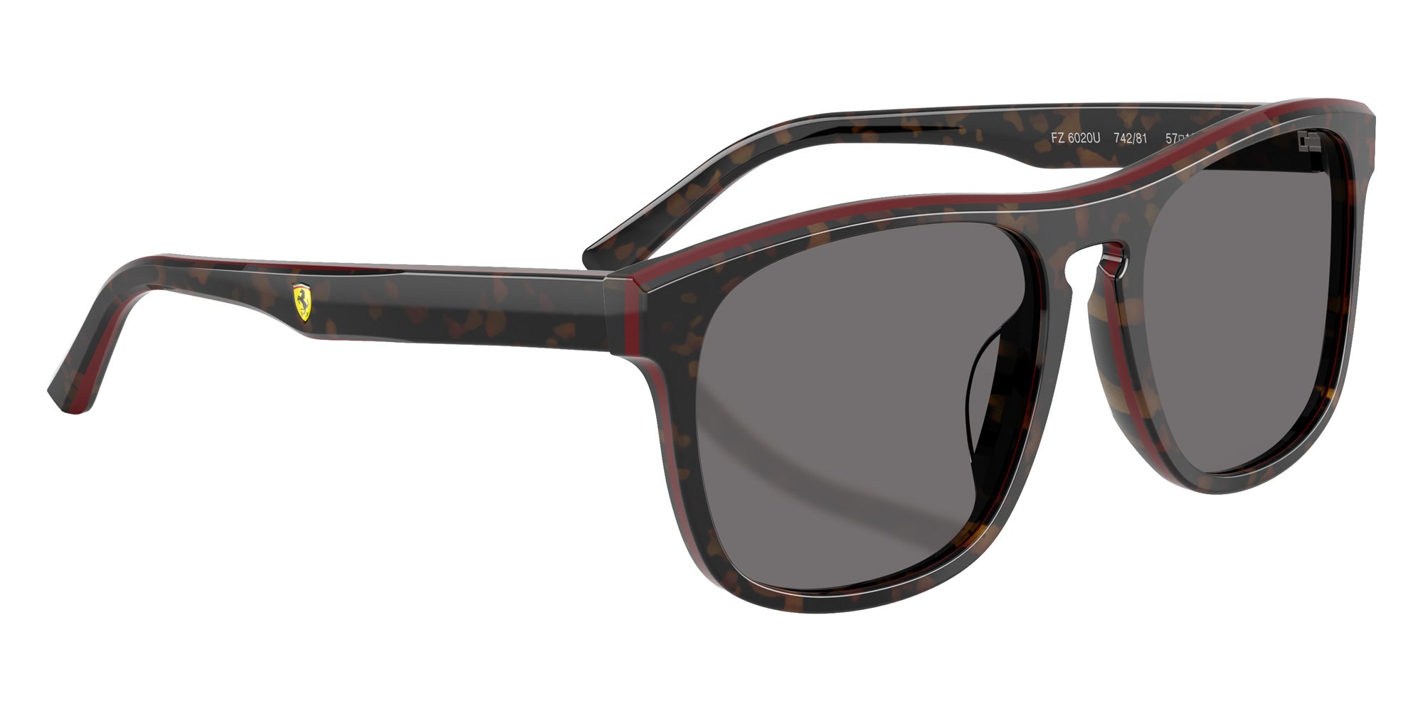 SCUDERIA FZ6020U 742/81 57 - Havana/Red / Polarized Dark Gray #id:fz6020u74281_s:104120