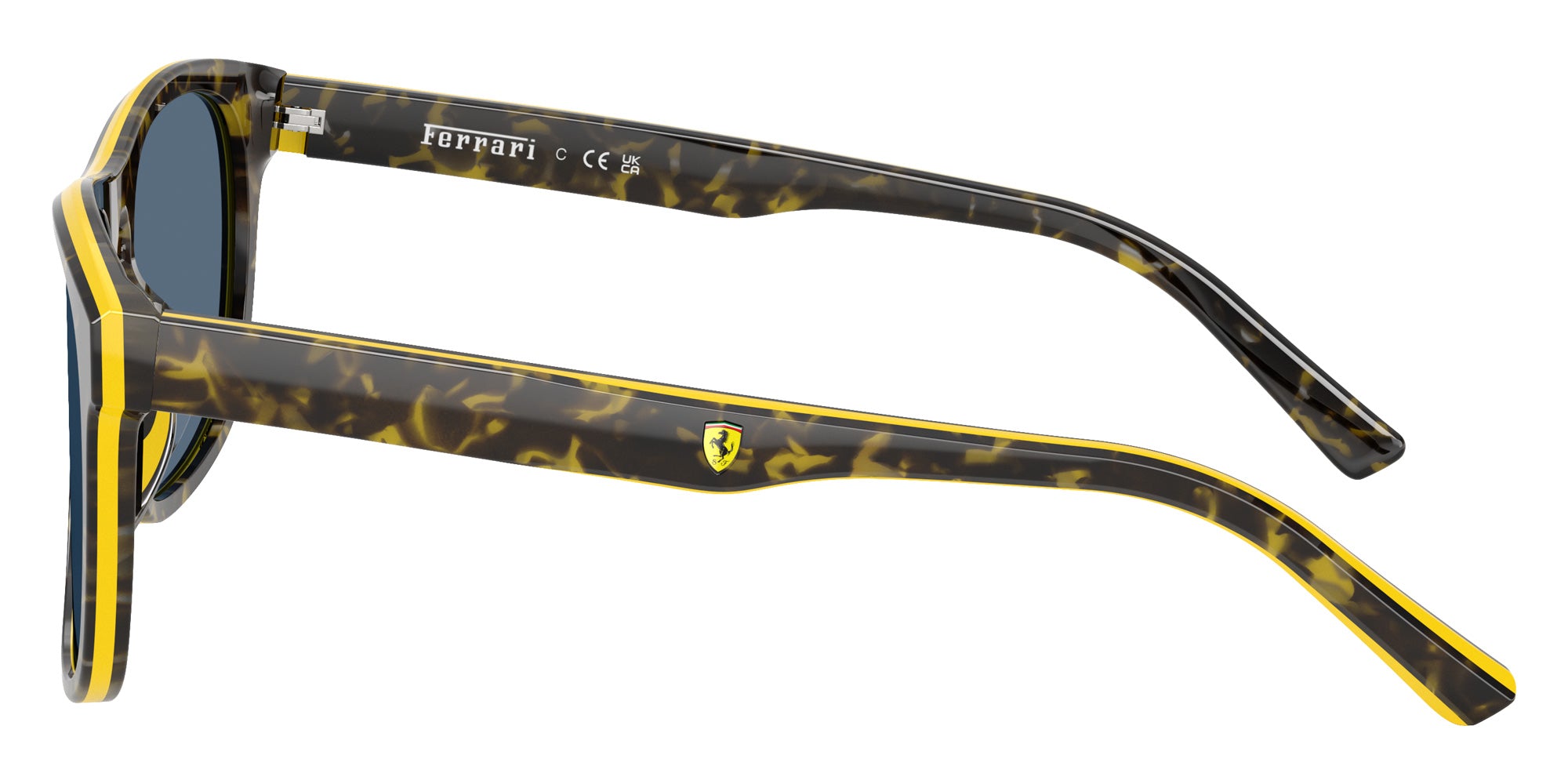 SCUDERIA FZ6020U 743/80 57 - Gray Havana/Yellow / Dark Blue #id:fz6020u74380_s:106110