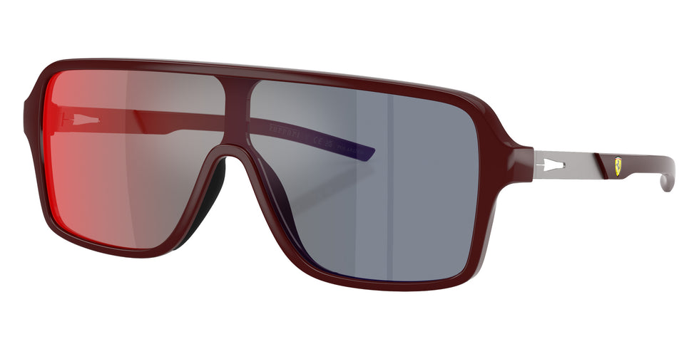 SCUDERIA FZ6022U 525/M5 132 - Red Bordeaux Shiny / Dark Gray Mirrored Red/Yellow Polarized #id:fz6022u525m5_s:106105