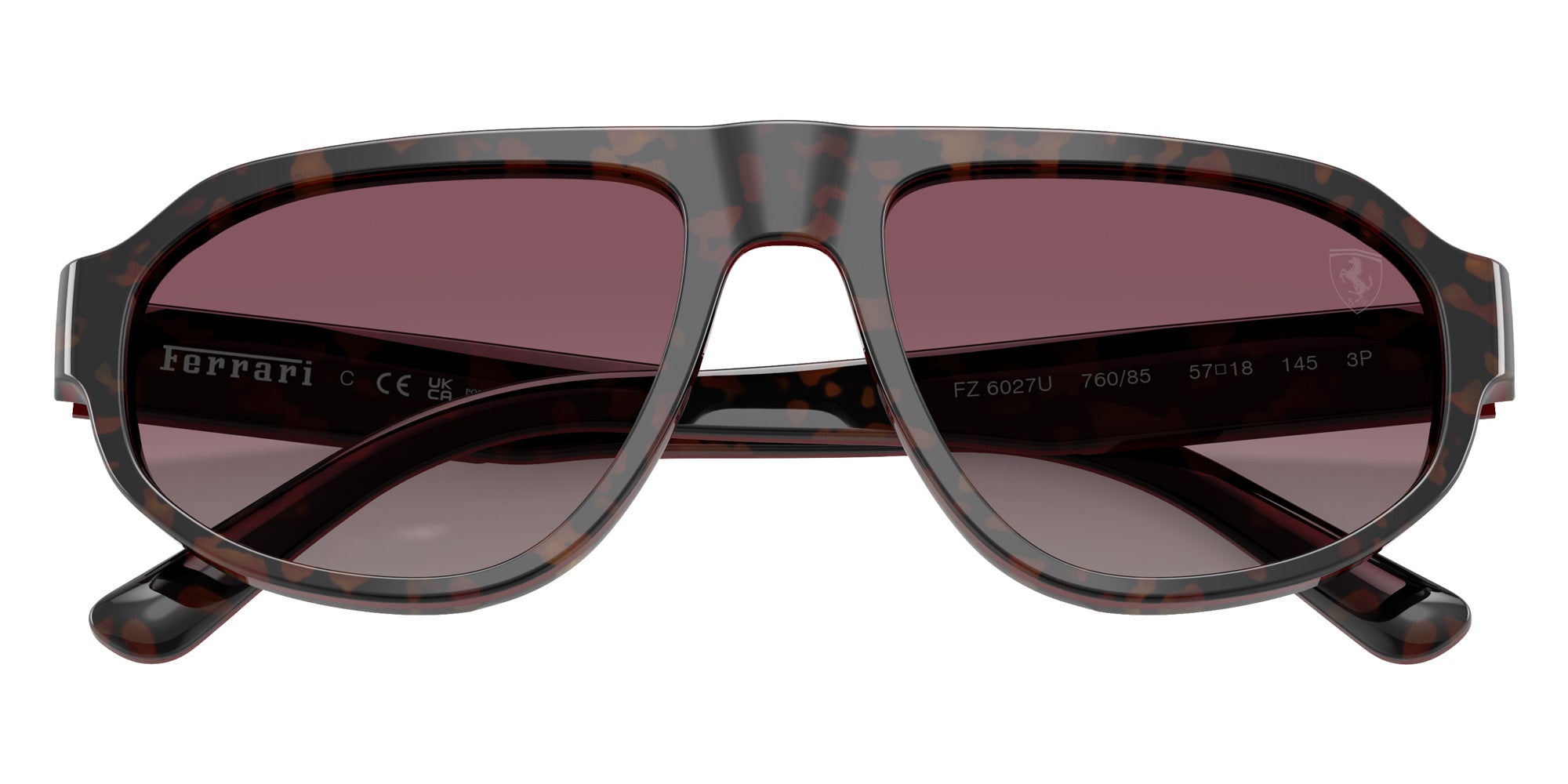 SCUDERIA FZ6027U 760/85 57 - Burgundy Havana #id:fz6027u76085_s:108125