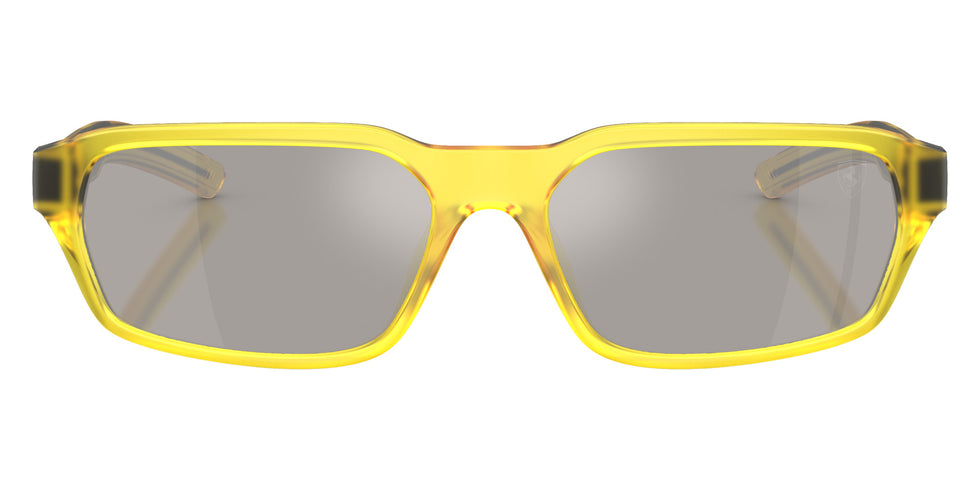 SCUDERIA FZ6032D 507/6G 58 - Yellow Transparent Matte / Light Gray Mirrored Silver #id:fz6032d5076g_s:106100