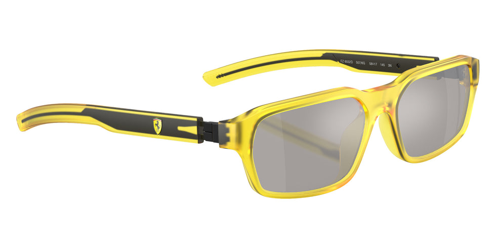 SCUDERIA FZ6032D 507/6G 58 - Yellow Transparent Matte / Light Gray Mirrored Silver #id:fz6032d5076g_s:106120