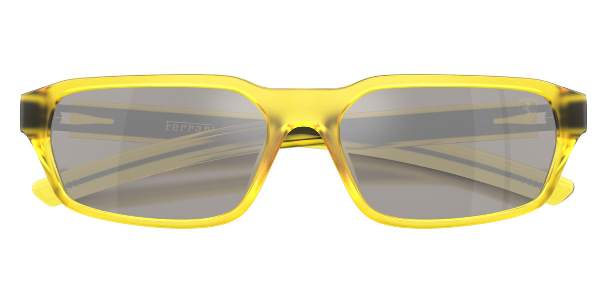 SCUDERIA FZ6032D 507/6G 58 - Yellow Transparent Matte / Light Gray Mirrored Silver #id:fz6032d5076g_s:106125