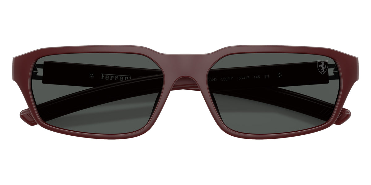SCUDERIA FZ6032D 530/1Y 58 - Red Bordeaux Matte / Dark Gray Red #id:fz6032d5301y_s:108125