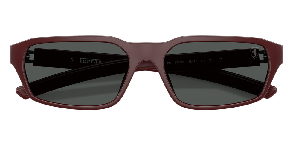 SCUDERIA FZ6032D 530/1Y 58 - Red Bordeaux Matte / Dark Gray Red #id:fz6032d5301y_s:108125