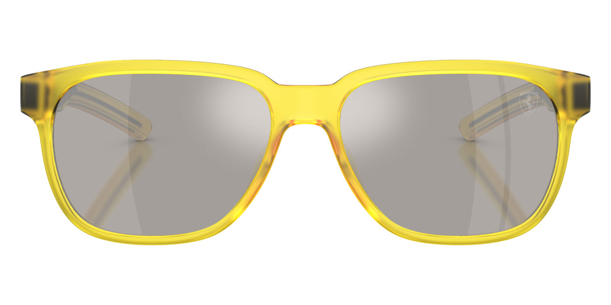 SCUDERIA FZ6033D 507/6G 58 - Yellow Transparent Matte / Light Gray Mirrored #id:fz6033d5076g_s:100100
