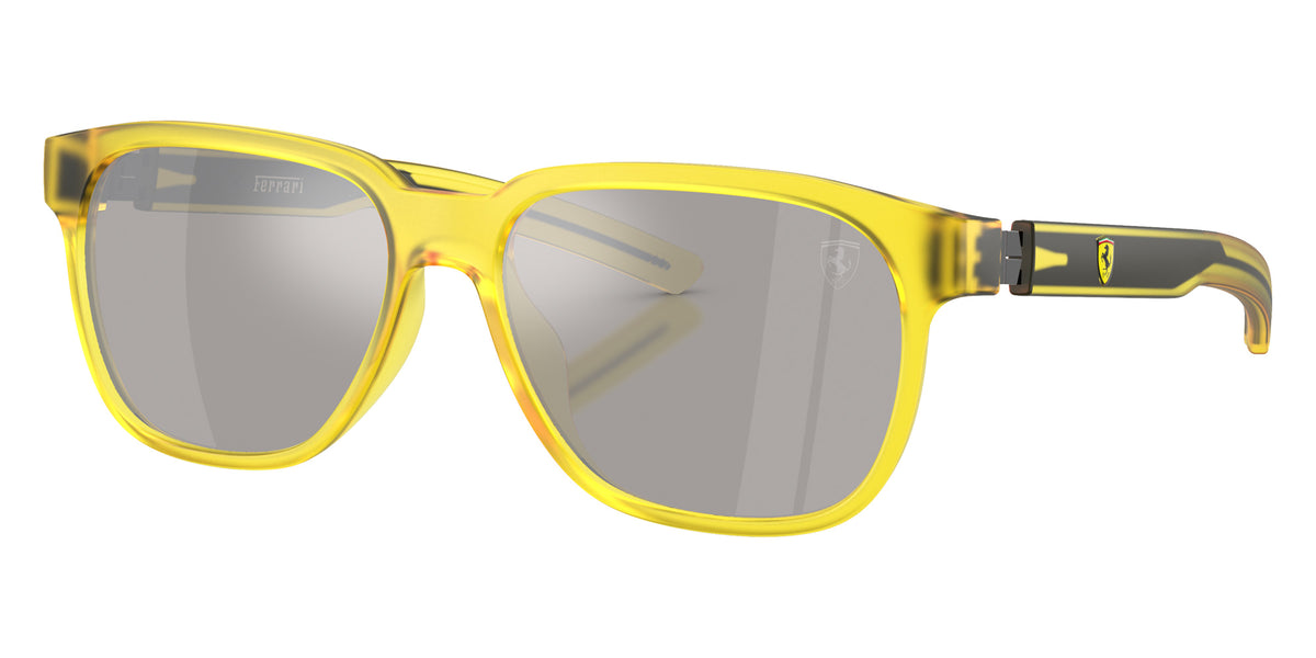 SCUDERIA FZ6033D 507/6G 58 - Yellow Transparent Matte / Light Gray Mirrored #id:fz6033d5076g_s:100105