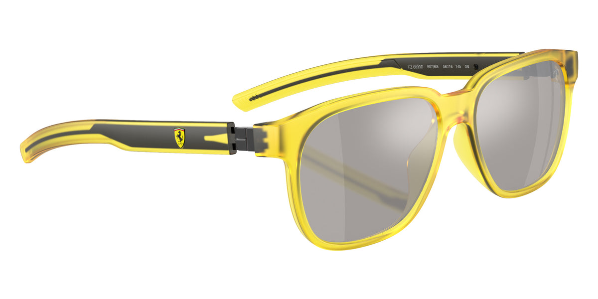 SCUDERIA FZ6033D 507/6G 58 - Yellow Transparent Matte / Light Gray Mirrored #id:fz6033d5076g_s:100120