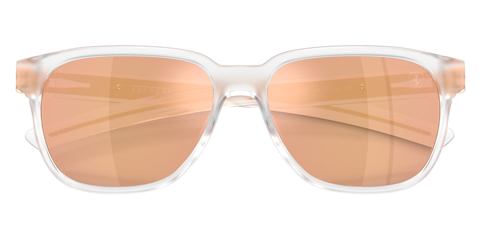 SCUDERIA FZ6033D 518/7J 58 - White Transparent Matte / Pink/Gray Mirrored #id:fz6033d5187j_s:104125