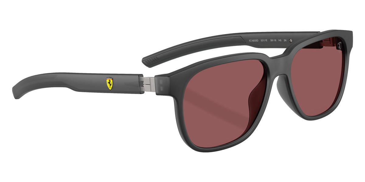SCUDERIA FZ6033D 531/1E 58 - Black Transparent Matte / Red Contrast Pro #id:fz6033d5311e_s:106120