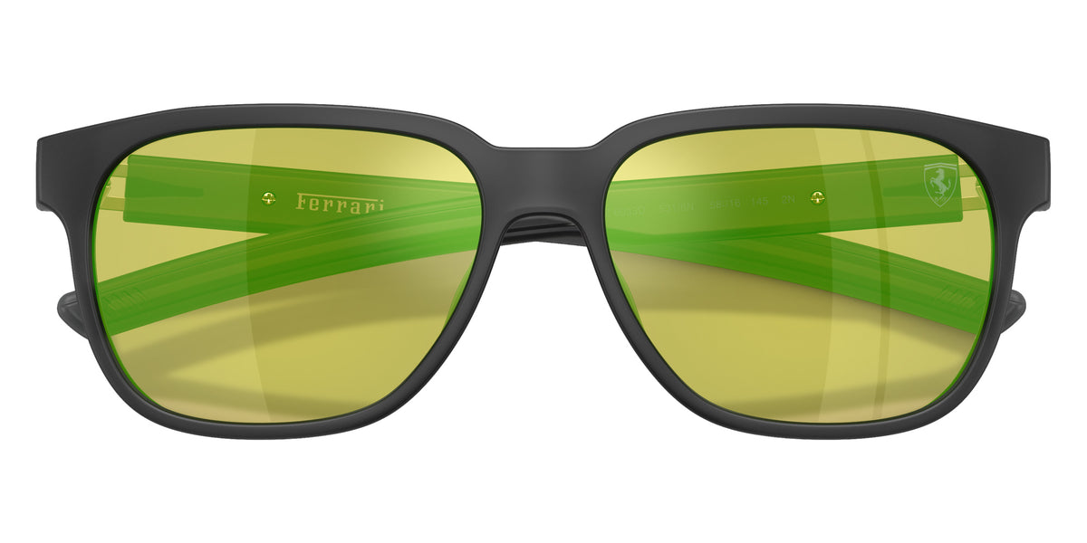 SCUDERIA FZ6033D 531/8N 58 - Black Transparent Matte / Yellow #id:fz6033d5318n_s:108125