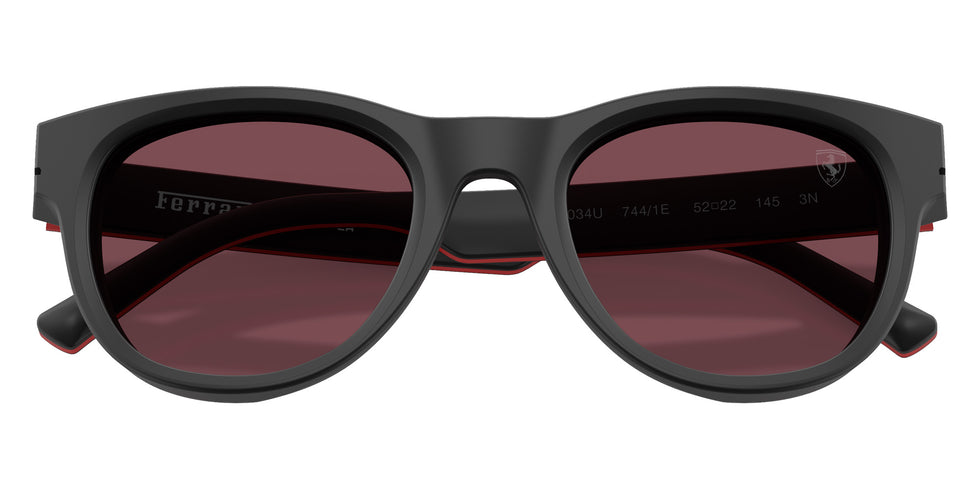SCUDERIA FZ6034U 744/1E 52 - Black Matte / Red Contrast Pro #id:fz6034u7441e_s:100125