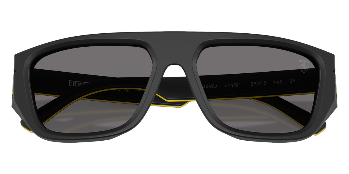 SCUDERIA FZ6036U 744/81 58 - Black Matte / Dark Gray Polarized #id:fz6036u74481_s:100125