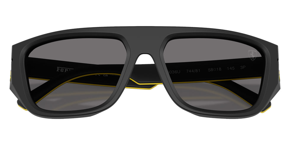 SCUDERIA FZ6036U 744/81 58 - Black Matte / Dark Gray Polarized #id:fz6036u74481_s:100125