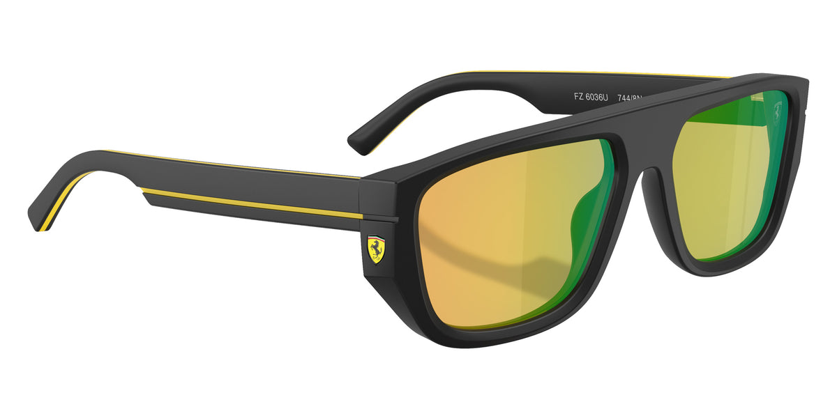 SCUDERIA FZ6036U 744/8N 58 - Black Matte / Yellow #id:fz6036u7448n_s:104120