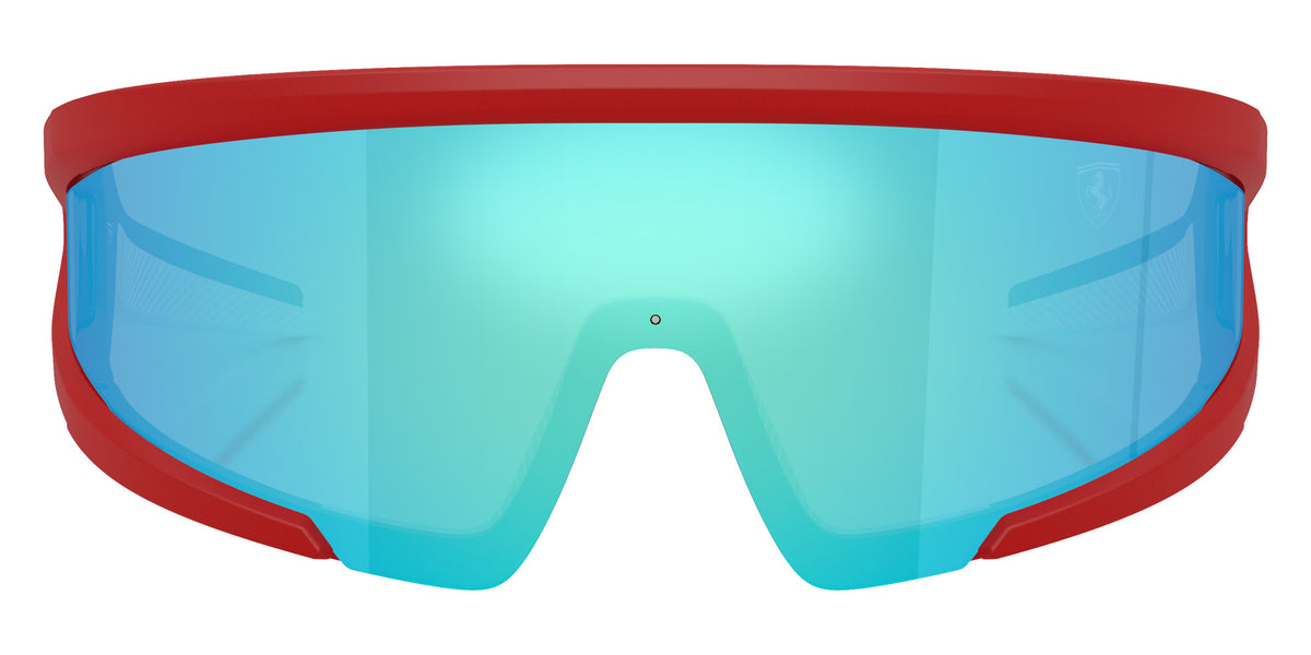 SCUDERIA FZ6038U 514/55 143 - Red Matte / Light Green Mirrored Blue #id:fz6038u51455_s:100100