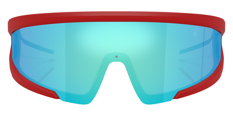SCUDERIA FZ6038U 514/55 143 - Red Matte / Light Green Mirrored Blue #id:fz6038u51455_s:100100