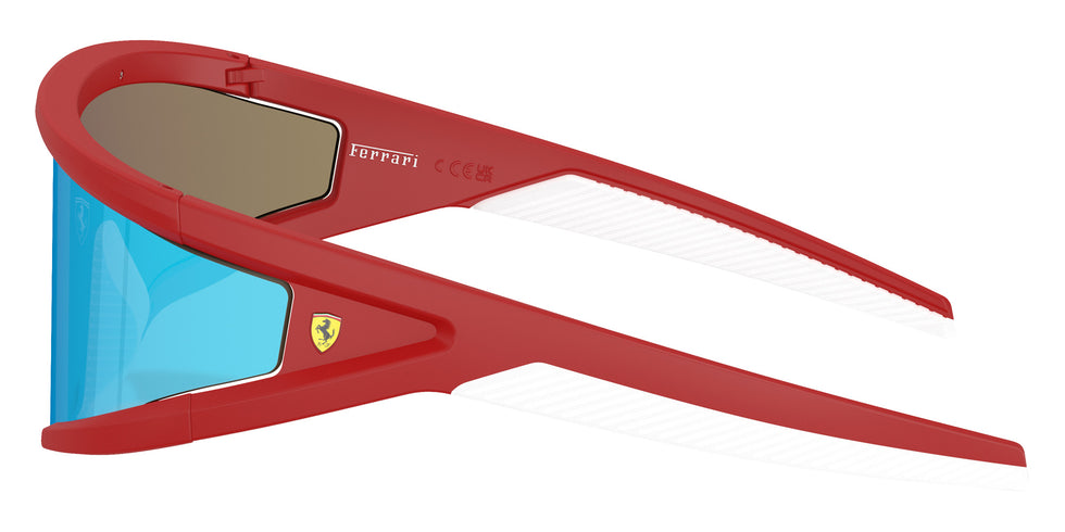 SCUDERIA FZ6038U 514/55 143 - Red Matte / Light Green Mirrored Blue #id:fz6038u51455_s:100110