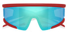 SCUDERIA FZ6038U 514/55 143 - Red Matte / Light Green Mirrored Blue #id:fz6038u51455_s:100125
