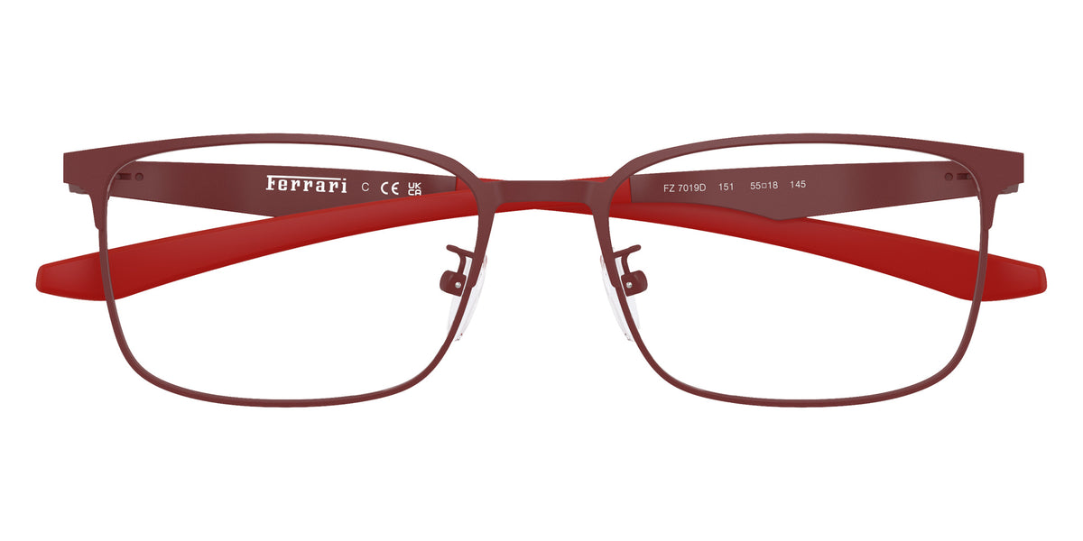 SCUDERIA FZ7019D 151 55 - Red Bordeaux Matte #id:fz7019d151_s:104125
