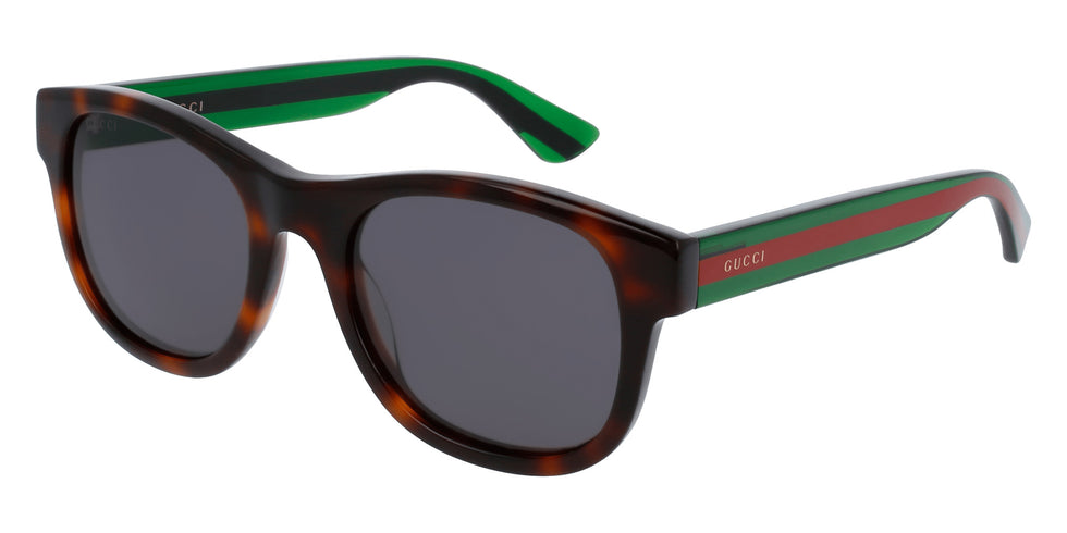 Gucci GG0003SN 003 52 - Havana/Green / Gray #id:gg0003sn003_s:102100