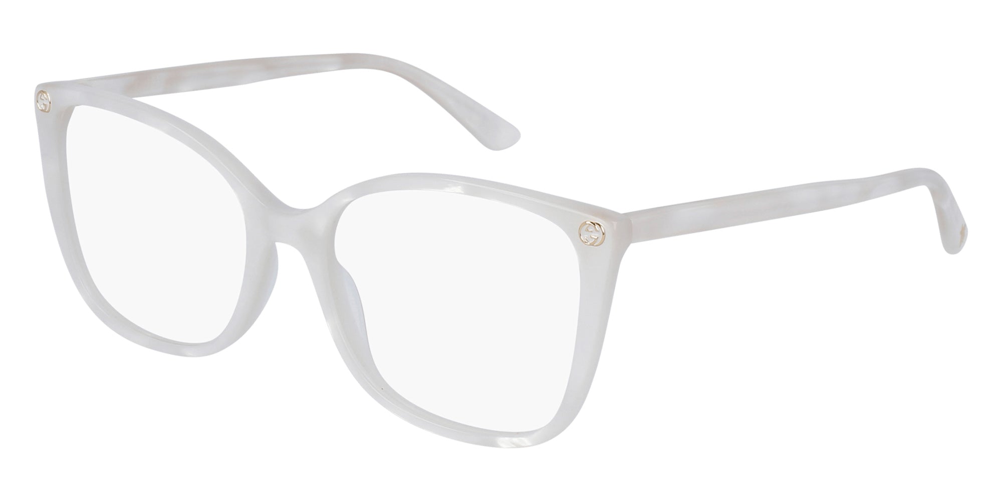 Gucci GG0026O 003 53 - White #id:gg0026o003_s:100100