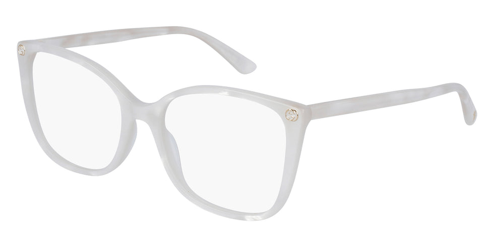 Gucci GG0026O 003 53 - White #id:gg0026o003_s:100100