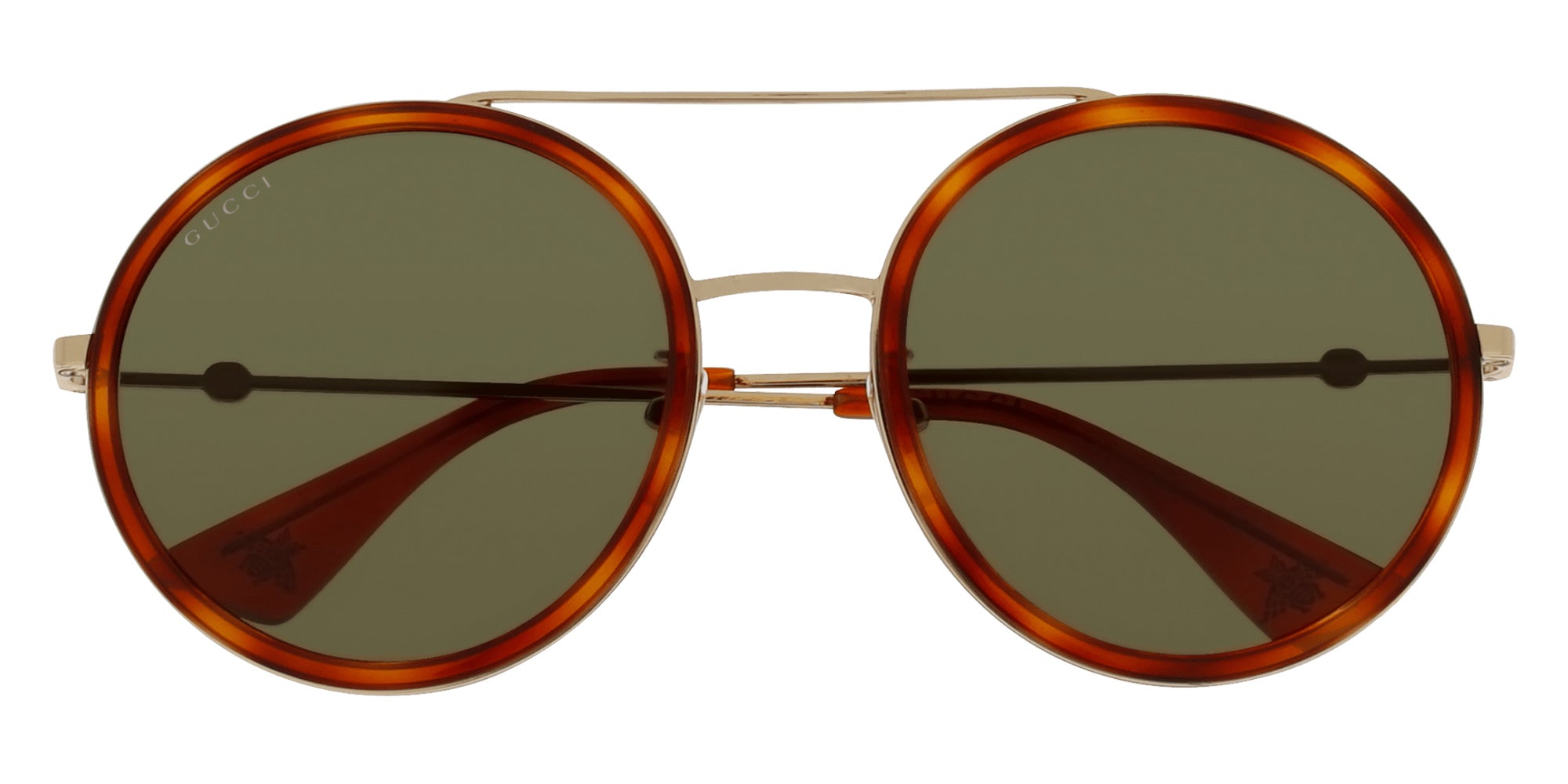 Gucci GG0061S 002 56 - Gold / Green #id:gg0061s002_s:100100