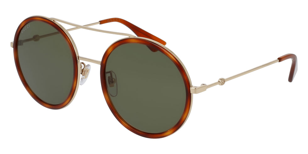 Gucci GG0061S 002 56 - Gold / Green #id:gg0061s002_s:100105