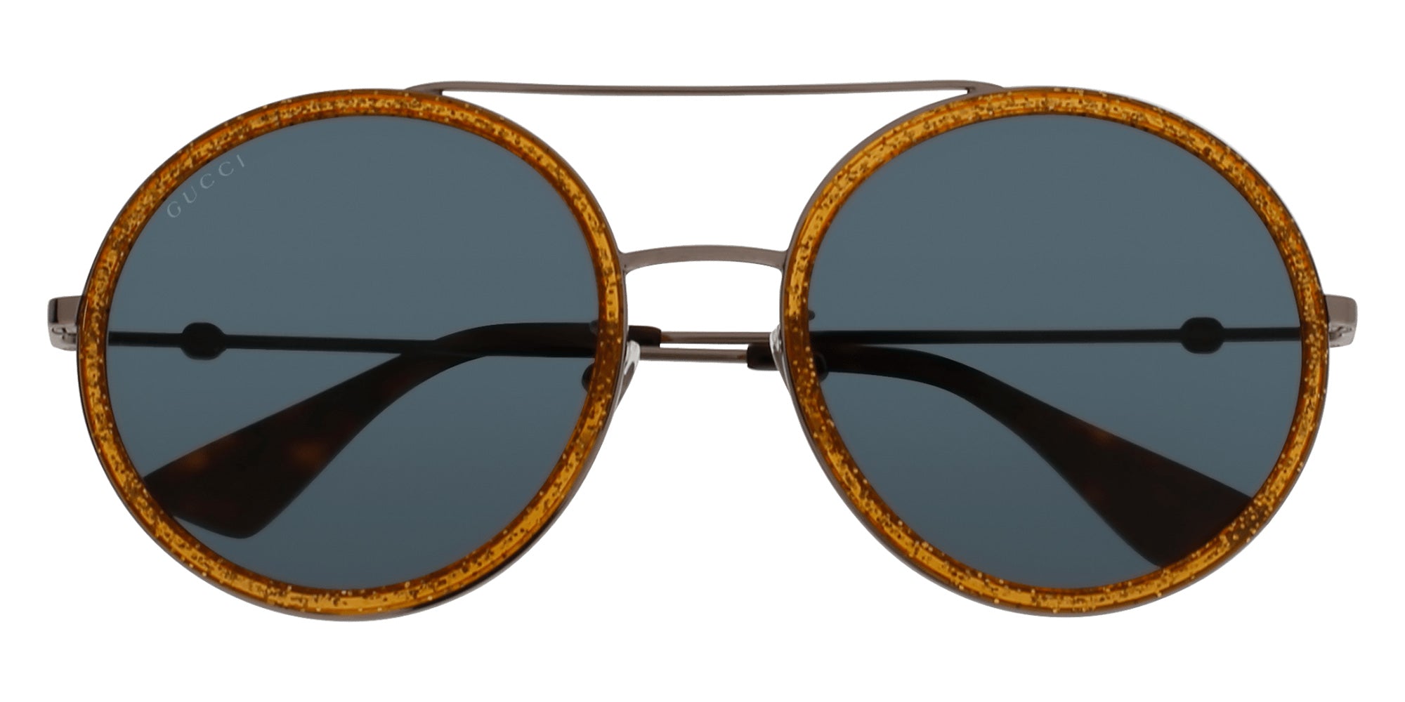GUCCI GG0061S ブラウン　ウェリントン サングラス Gucci GG0061S Sunglasses | Free Shipping | EZContacts.com