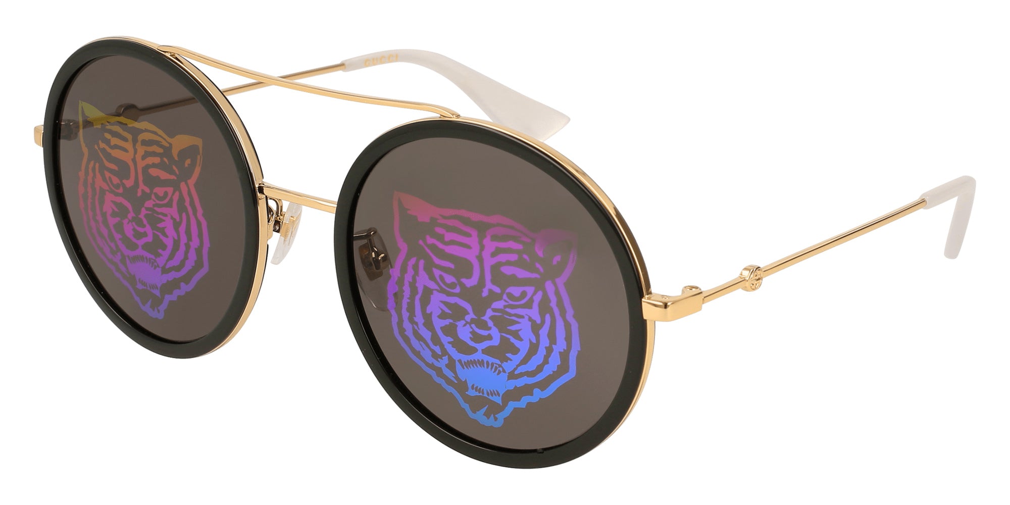 Gucci GG0061S 014 56 - Gold / Green Mirrored #id:gg0061s014_s:106100