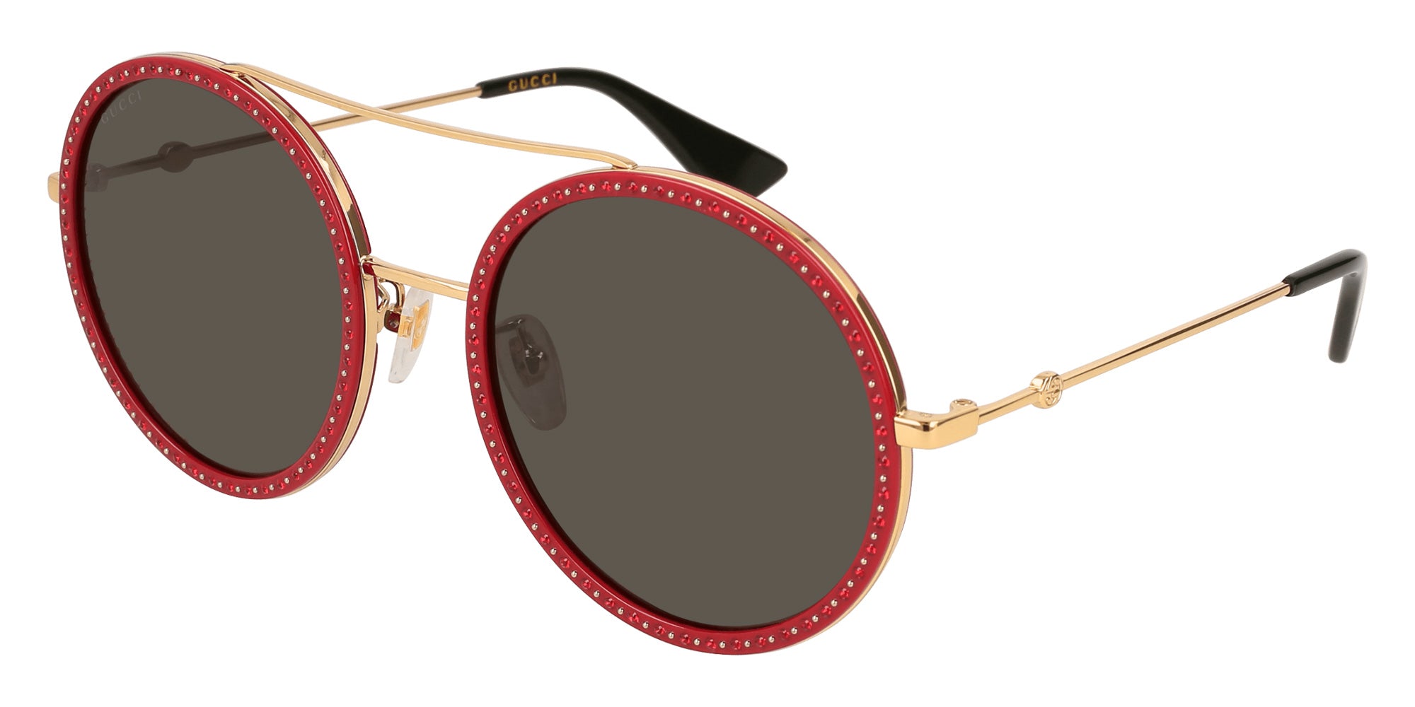 Gucci GG0061S Round Sunglasses | EyeOns.com