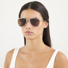 Gucci GG0062S 001 57 - Gold / Gold Flash #id:gg0062s001_s:100110